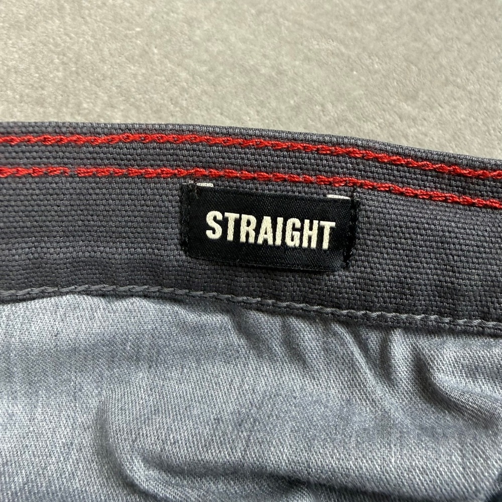 American Giant Roughneck Stretch Canvas Pants Mens 36x32 Iron Gray $165 USA NWOT - Picture 4 of 8